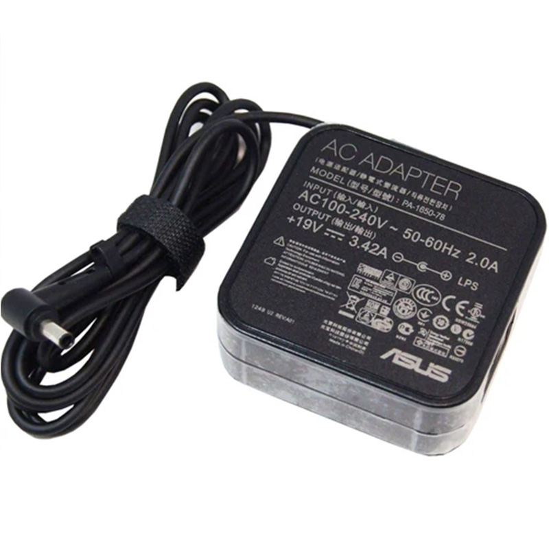 Original Asus 19V 3.42A 65W Laptop AC Adapter Charger PA-1650-78 for ASUS PRO series, 4.5*3.0mm